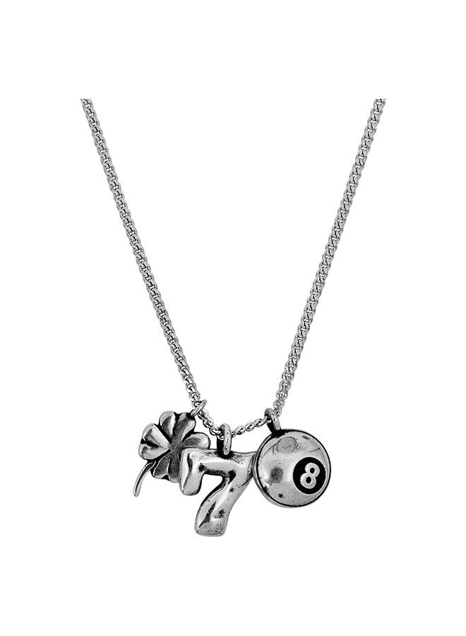 Casino Necklace Silver