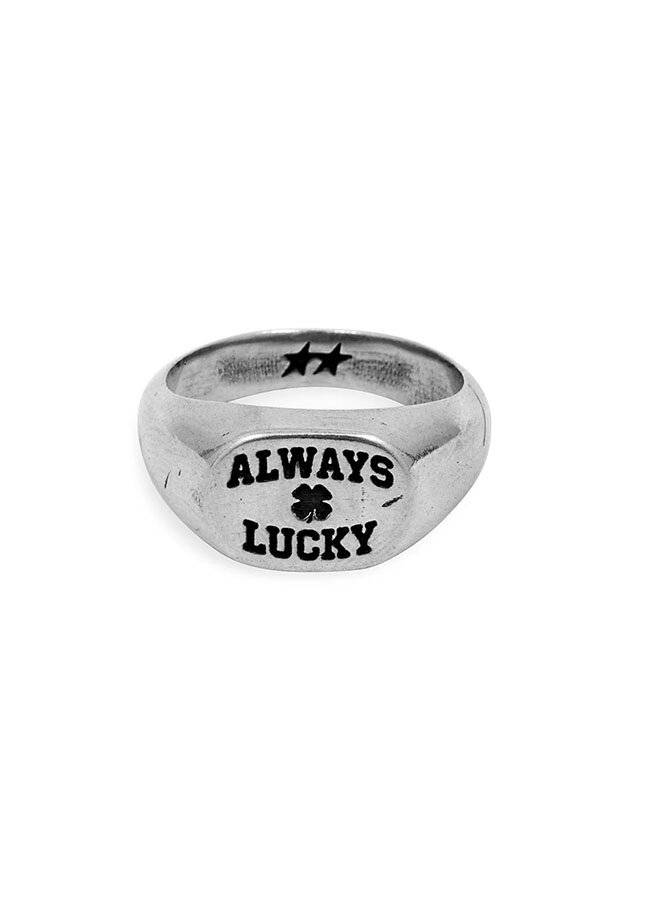Always Lucky Signet Silver