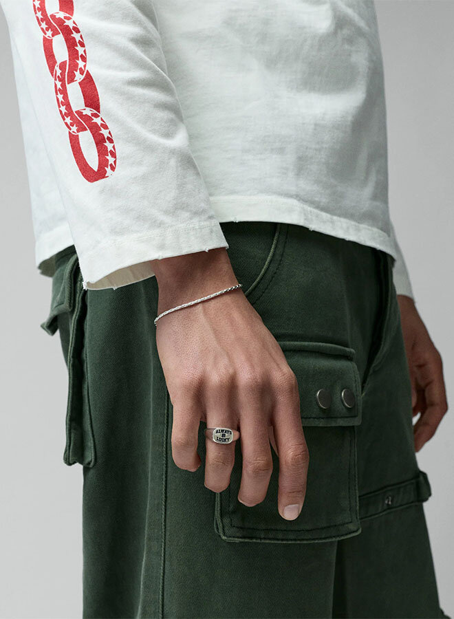 Always Lucky Signet Silver