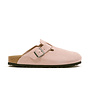 Boston Suede Leather Pink Clay