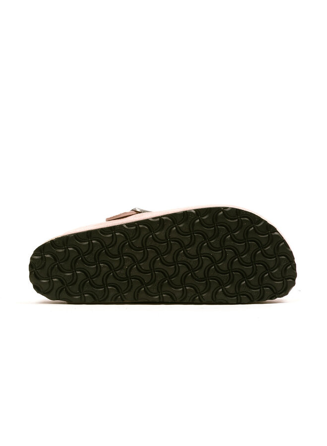 Boston Suede Leather Pink Clay