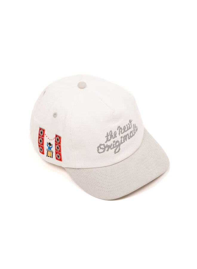 Block Party Cap White Alyssum /  Light Grey