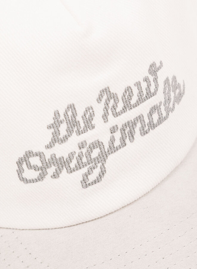Block Party Cap White Alyssum /  Light Grey