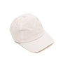 Stripe 5 Panel Cap Off White