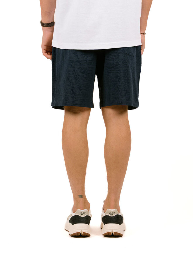 Seersucker Shorts Navy