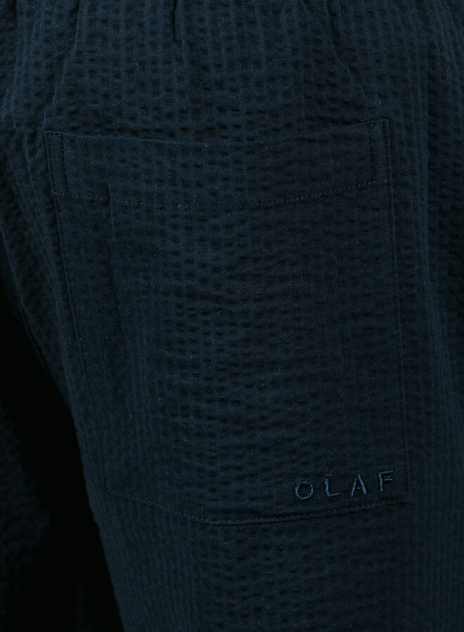 Seersucker Shorts Navy