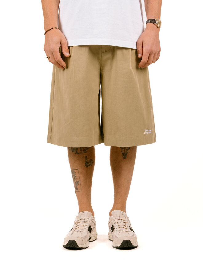 Emblem Shorts Khaki
