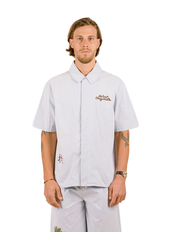 Block Party Shirt Light Blue