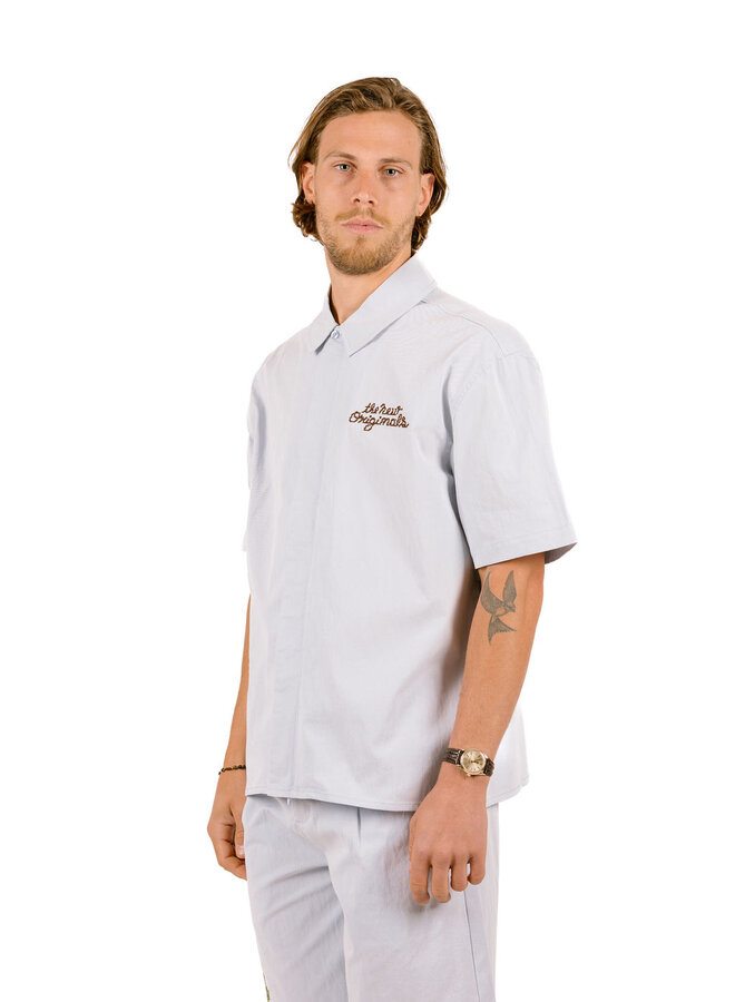 Block Party Shirt Light Blue