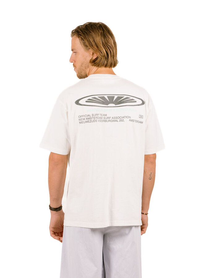 Shaper Tee Overdyed White