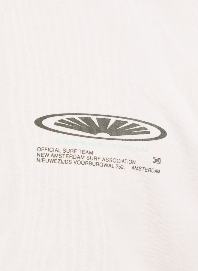 Shaper Tee Overdyed White