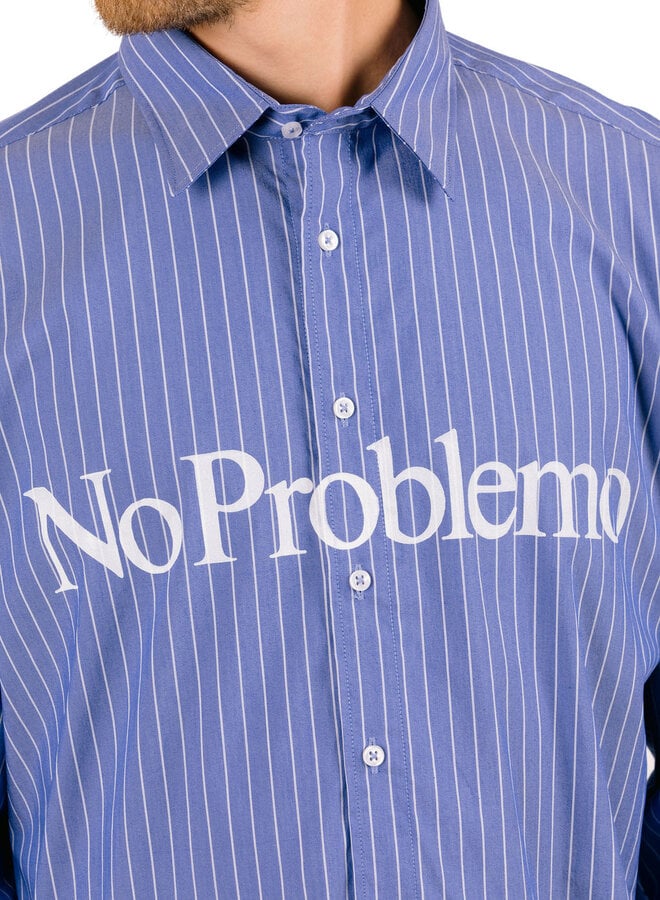 LS Poplin Shirt Navy