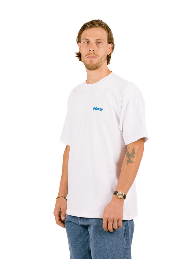 Obey Get Up White
