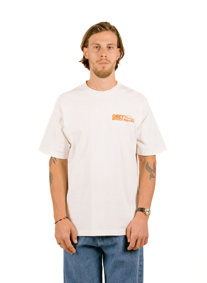 Obey Speed Squad Vintage White