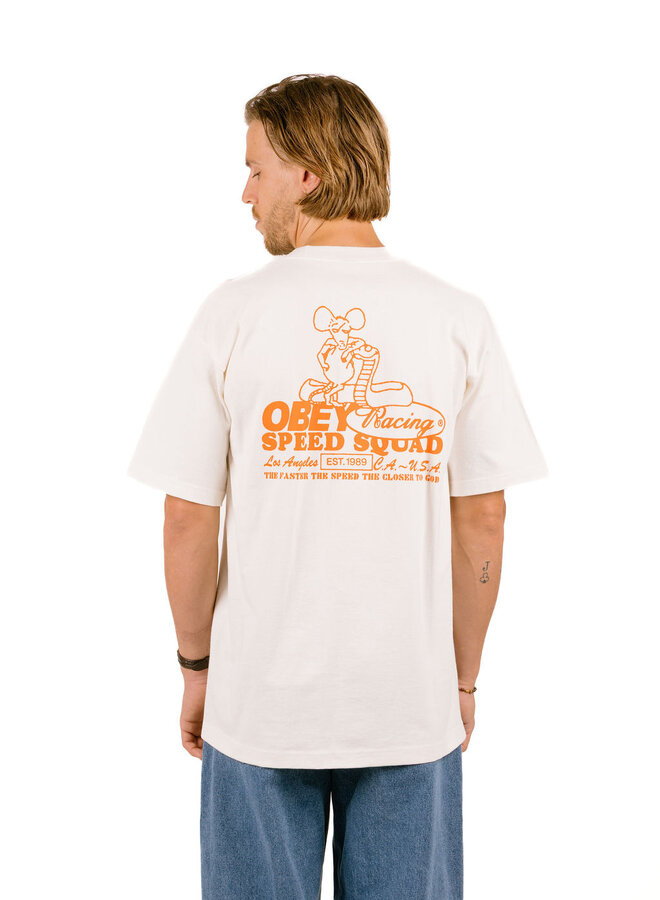 Obey Speed Squad Vintage White