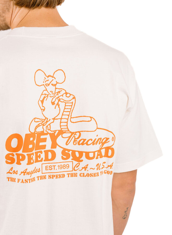 Obey Speed Squad Vintage White
