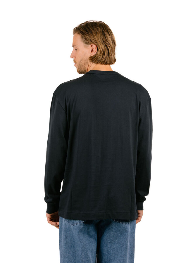 Big Logo Longsleeve Navy / Pinik