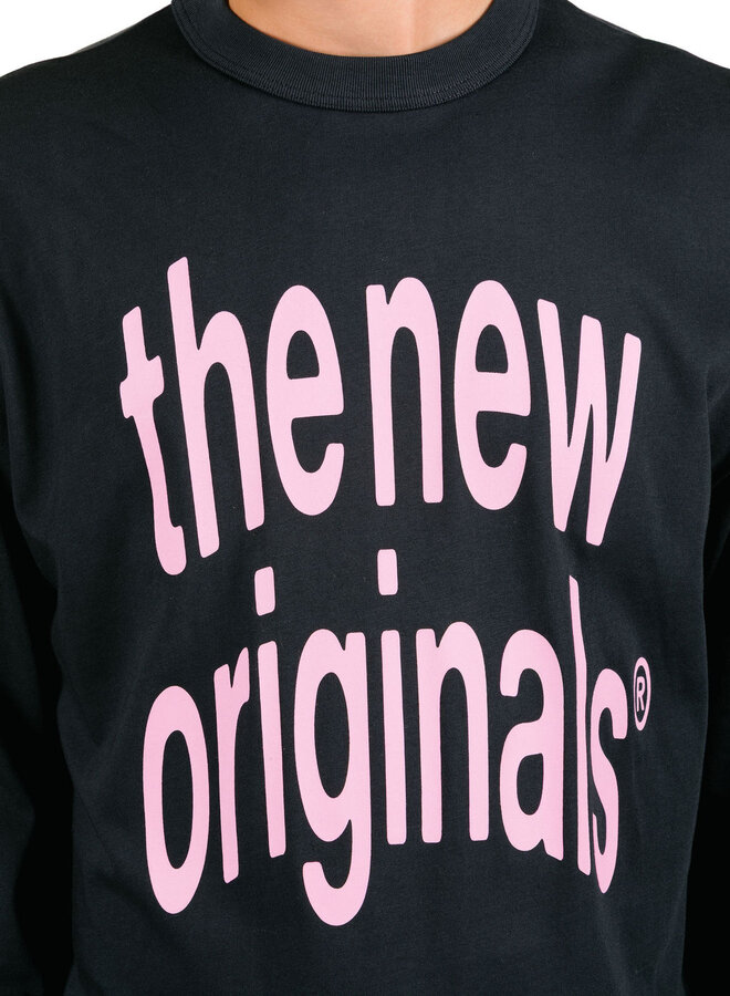 Big Logo Longsleeve Navy / Pinik