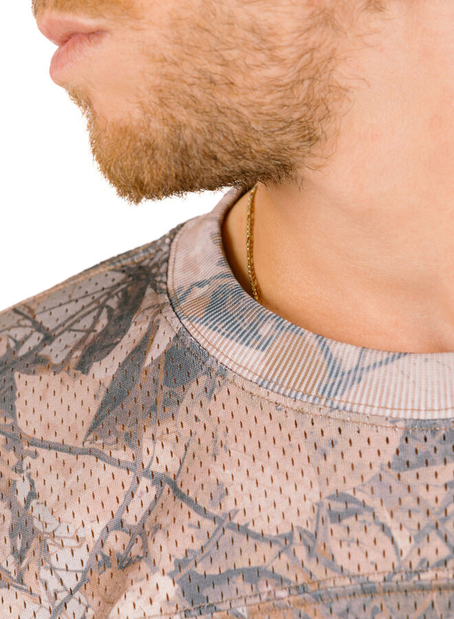 Obey Practice Jersey Ss Fence Camo
