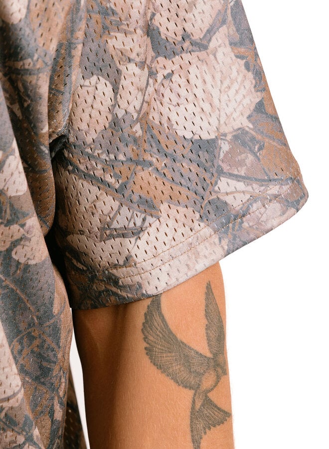 Obey Practice Jersey Ss Fence Camo