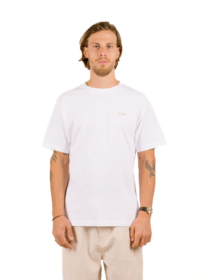 Felted Watercrest Tee Optical White