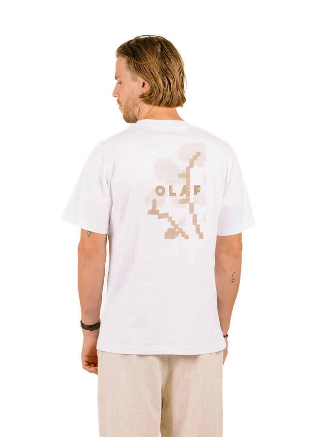 Felted Watercrest Tee Optical White