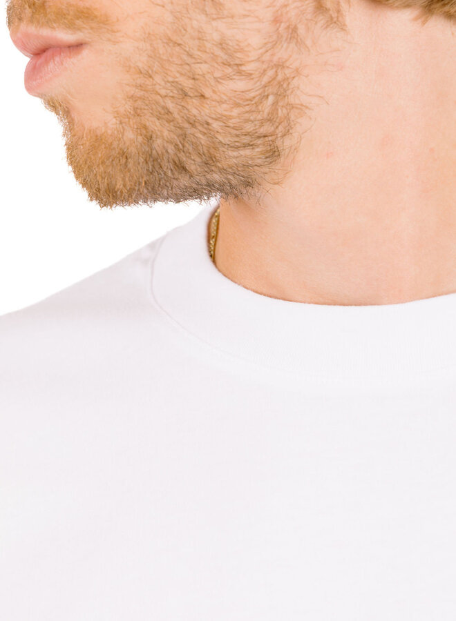 Felted Watercrest Tee Optical White