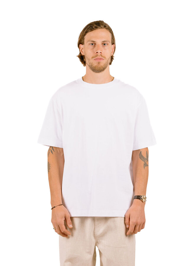 Dotted Monogram Tee Optical White