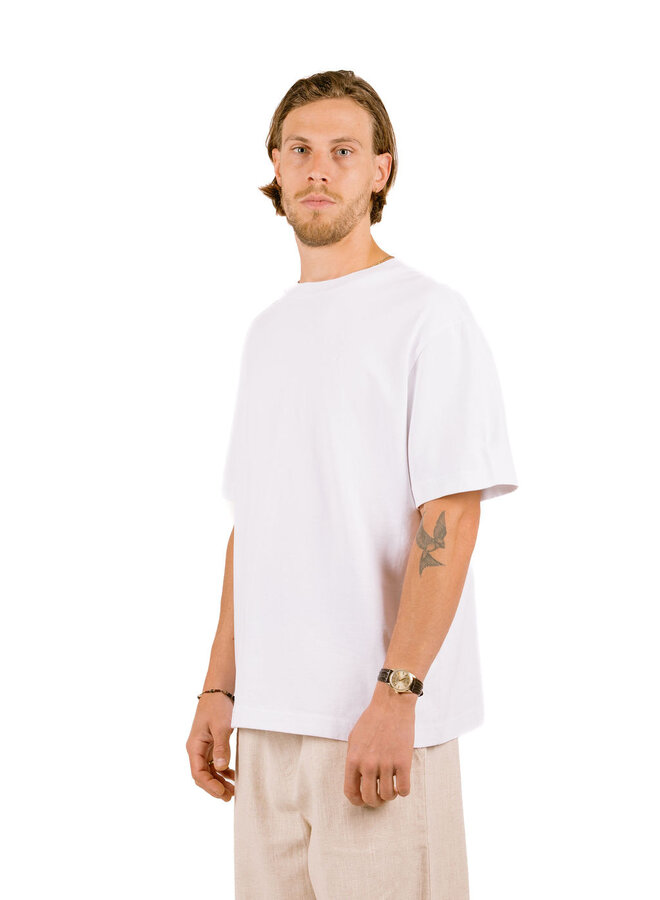 Dotted Monogram Tee Optical White