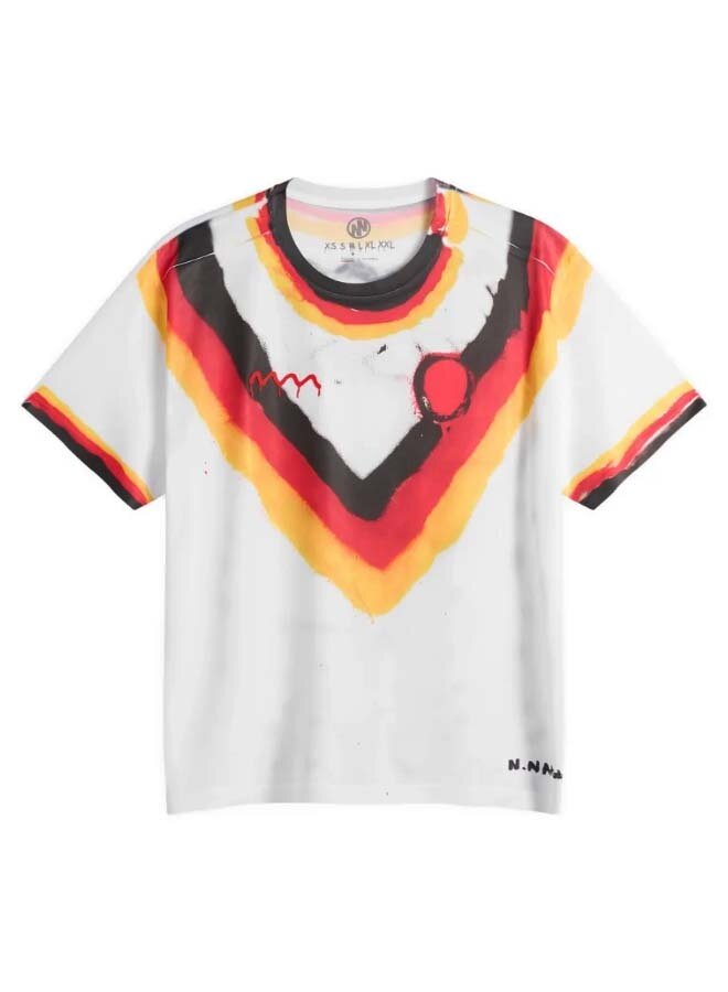 Germoney Jersey White / Red / Yellow / Orange