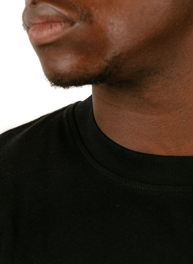 Pixel Flower T-Shirt Black