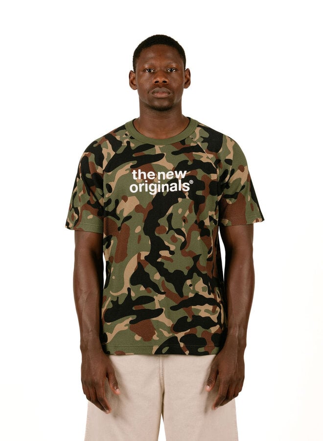 Emblem Camo Waffle Tee Lion Camo / Camo Print