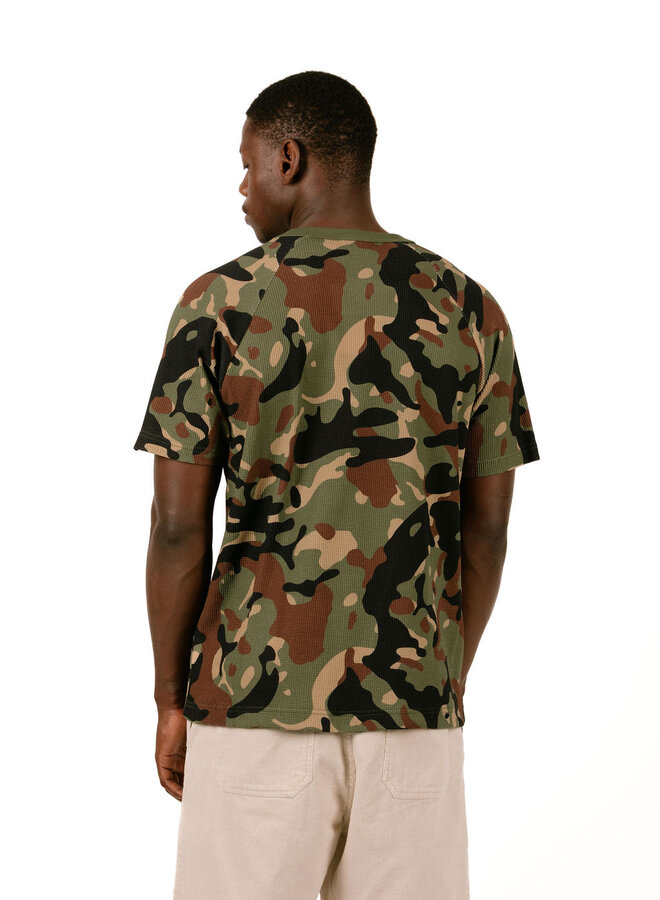 Emblem Camo Waffle Tee Lion Camo / Camo Print