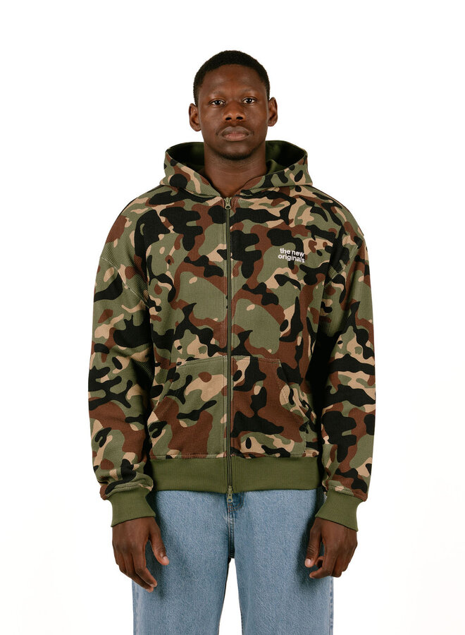 Catna ZIP Up Hoodie Lion Camo / Camo Print