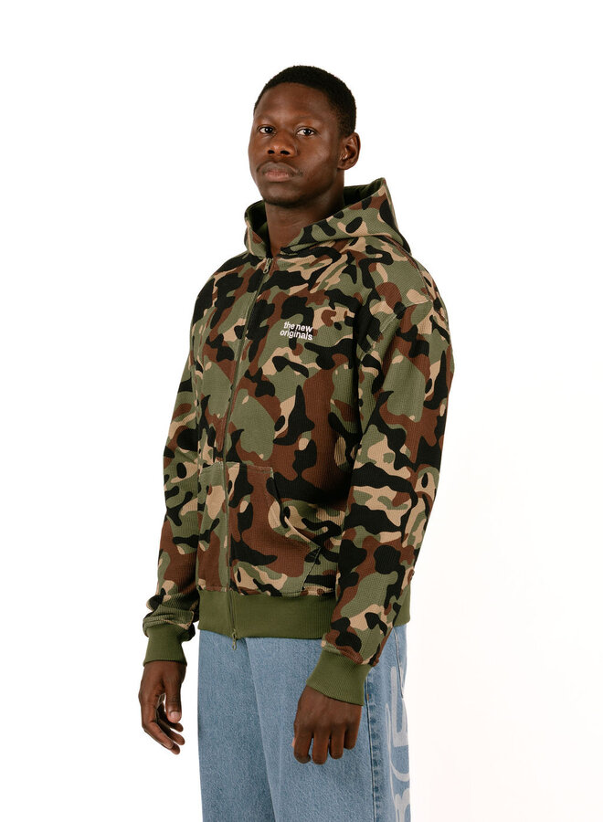 Catna ZIP Up Hoodie Lion Camo / Camo Print