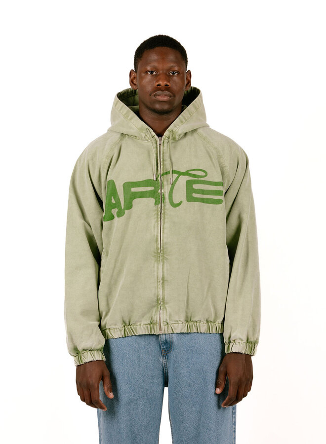 Polyform Canvas Hooded Jacket Green