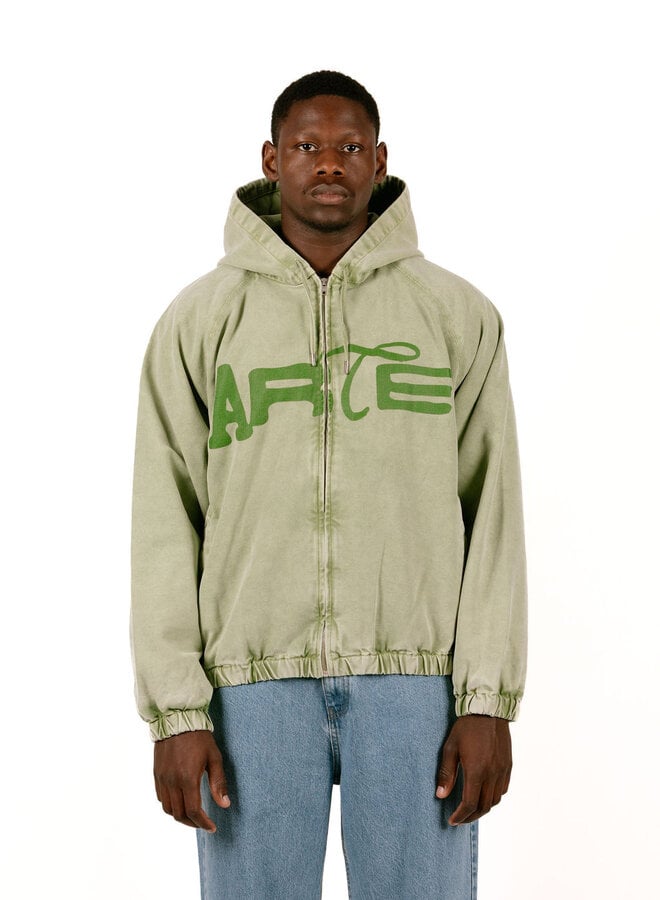 Polyform Canvas Hooded Jacket Green