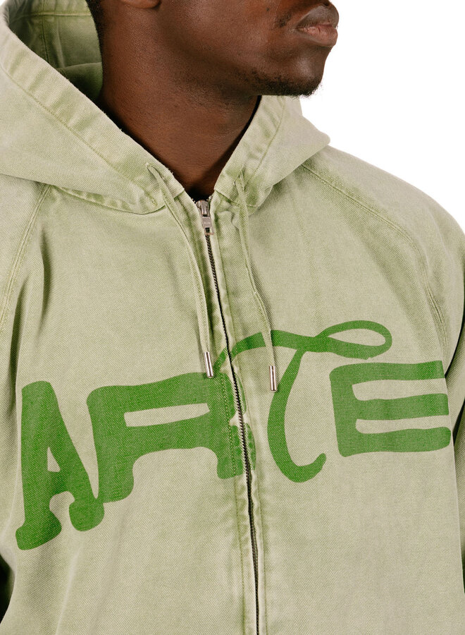 Polyform Canvas Hooded Jacket Green