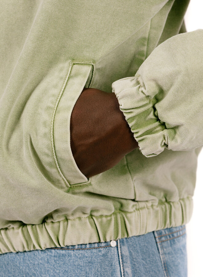 Polyform Canvas Hooded Jacket Green