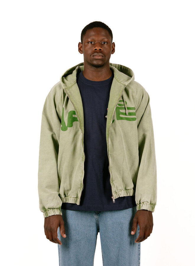 Polyform Canvas Hooded Jacket Green