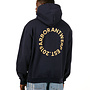 Circle Application Hoodie Blue