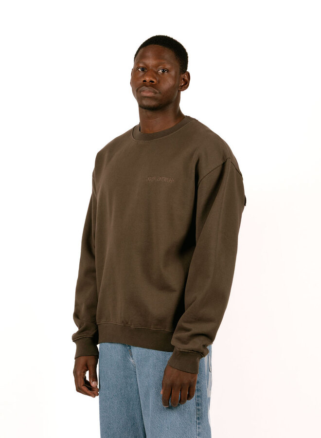 Big Application Crewneck Coffee