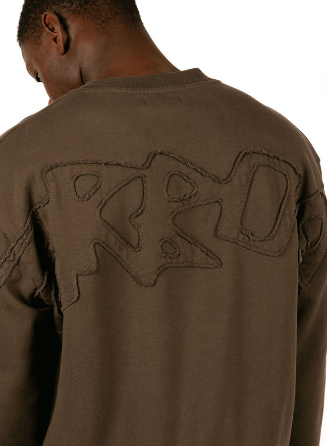 Big Application Crewneck Coffee
