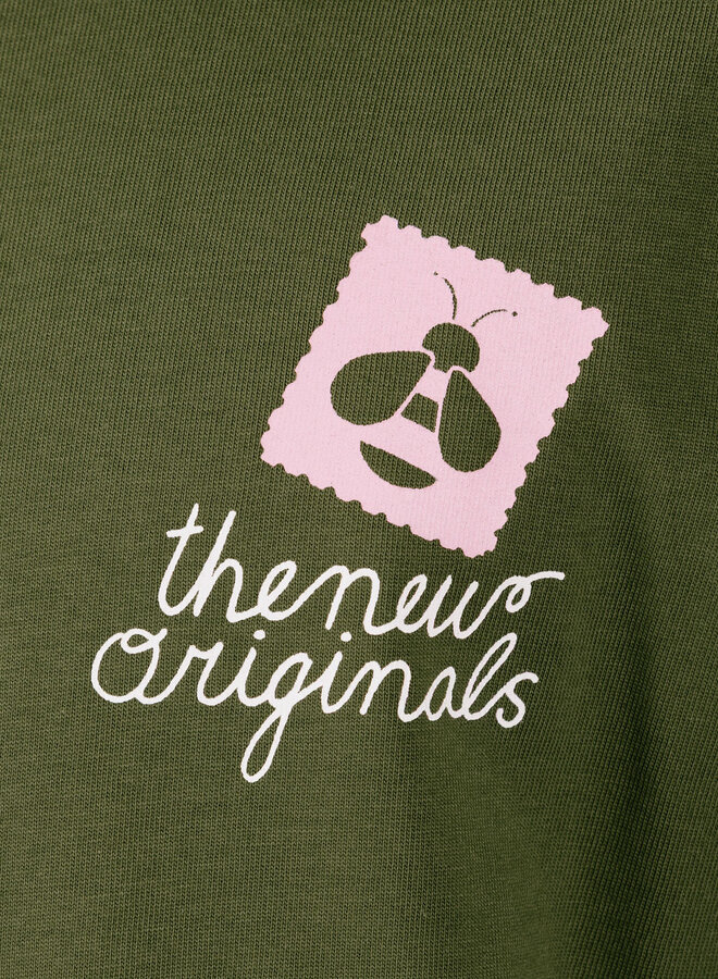 Postal Bee Tee Golden Moss