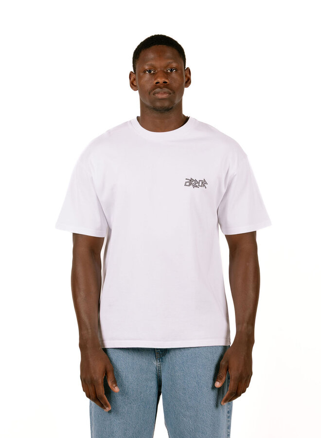Floral Bouquet Pink T-Shirt White