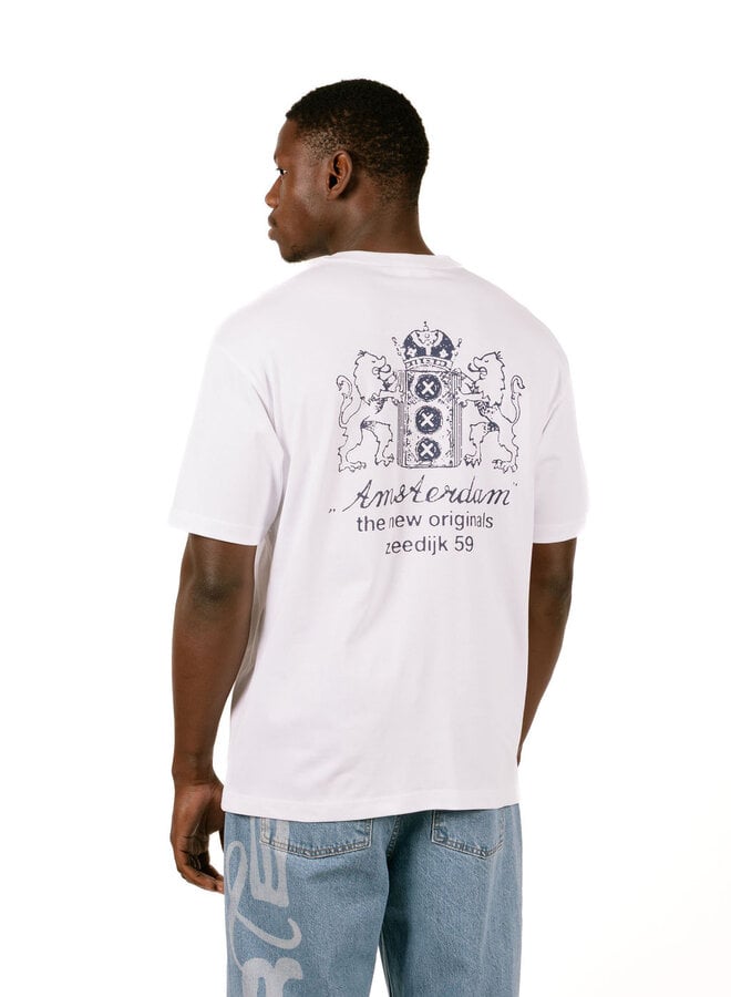Lion Speaker Tee White