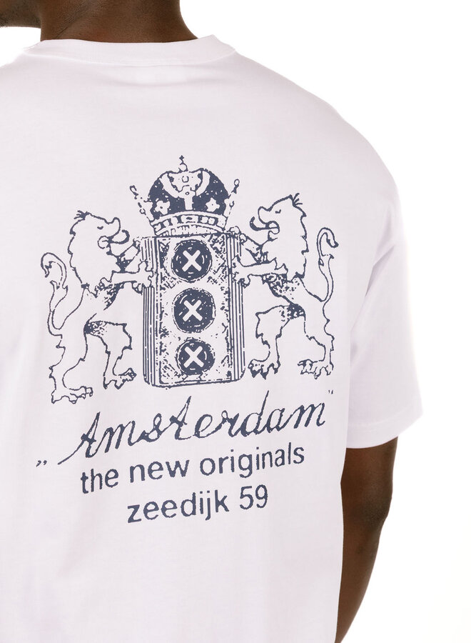 Lion Speaker Tee White