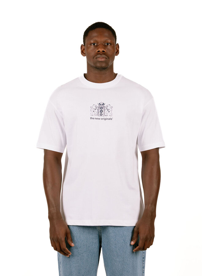 Lion Speaker Tee White