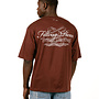 T-Shirt Boxy Bridge the Gap Bitter Chocolate