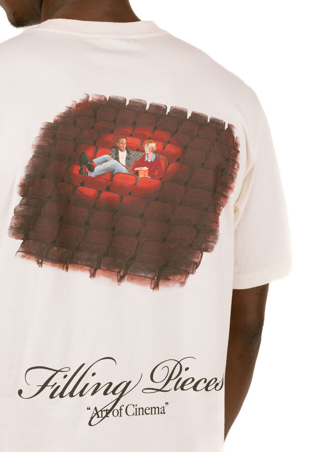 T-Shirt Cinema Antique White